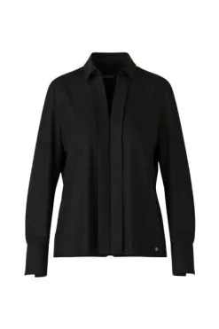 Marc Cain Blusen Bluse & Hemd Black