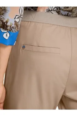 Marc Cain Chinos Hose Mit Gummibund Beige -Marc Cain Geschäft 7f0a38b1c1269633a22c307b068a6f22