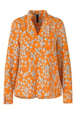 Marc Cain Blusen Blouses Orange