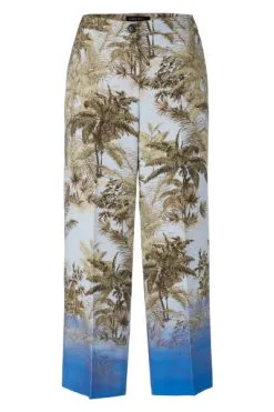 Marc Cain Hosen Wide Trousers Blue