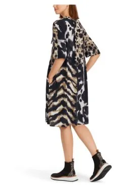 Marc Cain Freizeitkleider Midi Dresses Brown -Marc Cain Geschäft 868529f38c03b0456513f8d3e9b3862c