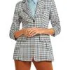Marc Cain Langer Blazer Im Karo-Dessin Blue -Marc Cain Geschäft 8e76601f47b2e24b9f31d239e2d951ac