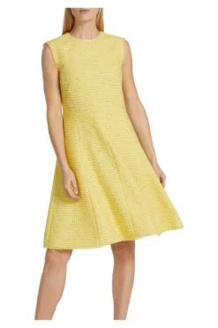 Marc Cain Freizeitkleider Ärmelloses Kleid Mit Bahnenrock Yellow -Marc Cain Geschäft 97613bbf43eef1823f1fe4243b3d5efd