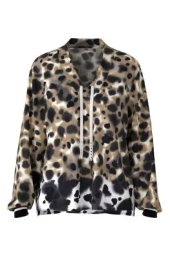 Marc Cain Blusen Bluse & Hemd Brown -Marc Cain Geschäft 9b18c05b0b5f3f32f92c7ef18c75fd5f