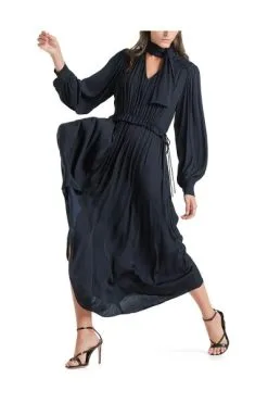 Marc Cain Maxi-Kleider Dress Blue 9 Marc Cain Maxi-Kleider Dress Blue -Marc Cain Geschäft 9b58a218d230b0ebd5f4842002b413e1