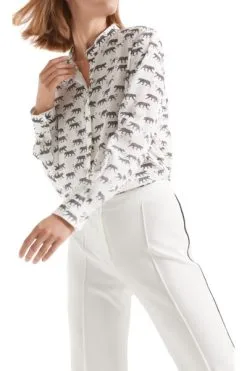 Marc Cain Hosen Weit Geschnittene 7/8 Hose White -Marc Cain Geschäft 9e505015de395743a8dae21781891ca8