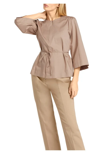 Marc Cain Blusen Bluse & Hemd Beige 6 Marc Cain Blusen Bluse & Hemd Beige – Bild 4