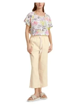 Marc Cain Jogginghosen Legere Sommerhose Im Leinenmix Beige -Marc Cain Geschäft a3f60650a96ce62035518cdaaecb9395