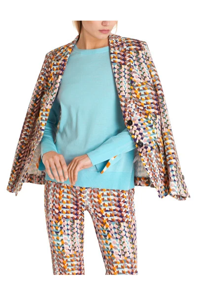 Marc Cain Blazer Aus Softem Scubajersey Purple 8 Marc Cain Blazer Aus Softem Scubajersey Purple – Bild 6