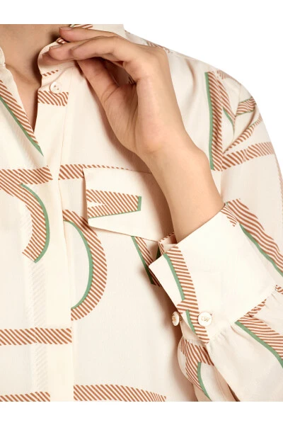 Marc Cain Kleider Shirt Dresses Beige 3 Marc Cain Kleider Shirt Dresses Beige