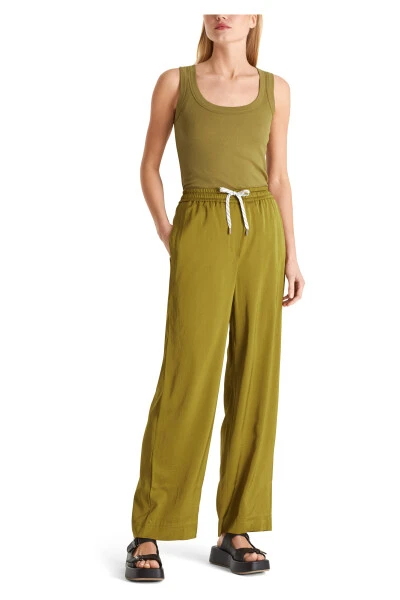 Marc Cain Hosen Weite Hose Mit Joggingbund Yellow 4 Marc Cain Hosen Weite Hose Mit Joggingbund Yellow – Bild 2