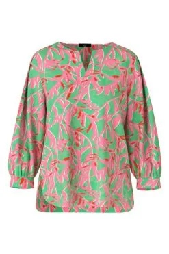 Marc Cain Blusen Sommerliche Bluse Green -Marc Cain Geschäft add39ac8f341819ed06297f85261ba07