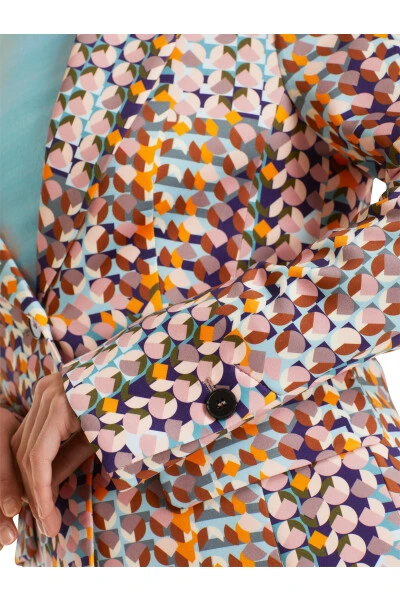 Marc Cain Blazer Aus Softem Scubajersey Purple 4 Marc Cain Blazer Aus Softem Scubajersey Purple – Bild 2