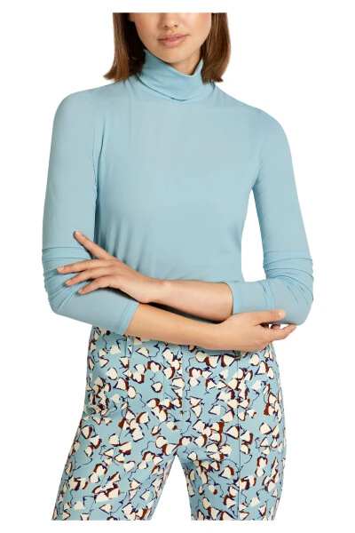 Marc Cain Rollkragenpullover T-Shirts Blue 4 Marc Cain Rollkragenpullover T-Shirts Blue – Bild 2