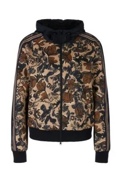 Marc Cain Übergangsjacken Jacke Mit Tattoo-Flowers Brown -Marc Cain Geschäft b858bcee7253d28796d7d0fd77703428