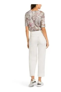 Marc Cain Hosen Wide Trousers White