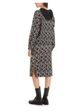 Marc Cain Sweatshirts Kapuzenpullover Black