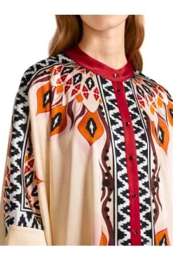 Marc Cain Blusen Bluse Im Poncho-Style Red 10 Marc Cain Blusen Bluse Im Poncho-Style Red -Marc Cain Geschäft be841223e15cc8a1a462f1bbec17e66a