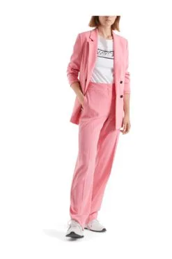 Marc Cain Hosen Weite Hose Mitadelstreifen Pink -Marc Cain Geschäft bfd5159035c7ce19080820de5d9f6f64