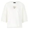 Marc Cain Blusen Elegantes Weißes Shirt Mit Materialmix White -Marc Cain Geschäft c268c38819f03c436cf6fb6e0f62966a