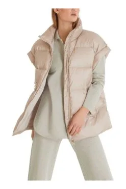 Marc Cain Westen Weste Beige