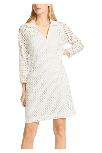 Marc Cain Freizeitkleider Short Dresses White 4 Marc Cain Freizeitkleider Short Dresses White – Bild 2