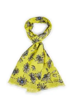 Marc Cain Geschäft 42 Marc Cain Schals Silky Scarves Green