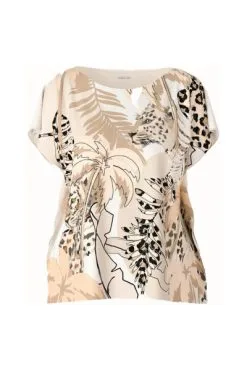 Marc Cain Blusen Blouses Beige