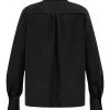 Marc Cain Blusen Blouse Rc 51.18 W01 - 900 Black -Marc Cain Geschäft cf14b582e5e9421fa947075221f03fb1