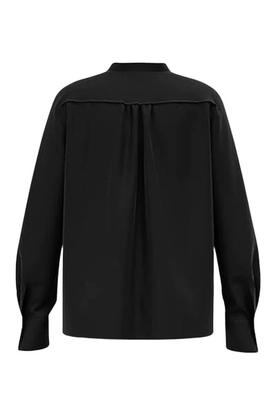 Marc Cain Blusen Blouse Rc 51.18 W01 - 900 Black 3 Marc Cain Blusen Blouse Rc 51.18 W01 - 900 Black
