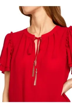 Marc Cain Blusenshirt Red -Marc Cain Geschäft cfb3282bb898962faced6915292bc383