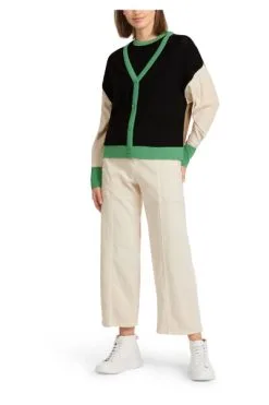 Marc Cain Cardigans Colour-Blocking-Cardigan Multicolor