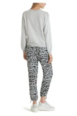 Marc Cain Sweatshirts Reich Verziertes Sweatshirt Gray -Marc Cain Geschäft d35595ffaa0498447aff9c4c3e77f16b