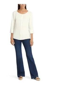 Marc Cain Blusen Gebrauchte Umhängetaschen White