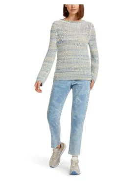 Marc Cain Strickpullover In Deutschland Gestrickter Pullover Blue