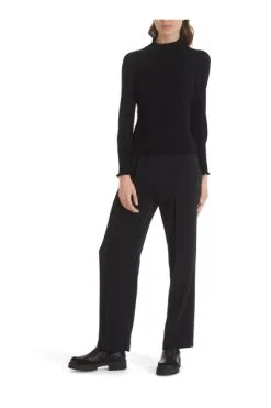 Marc Cain Rollkragenpullover Zur Seite Fahren Black -Marc Cain Geschäft d6dc224a0eb2b2eb623f8d6b8957560d