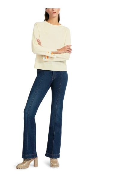 Marc Cain Strickpullover Knitwear Beige 3 Marc Cain Strickpullover Knitwear Beige