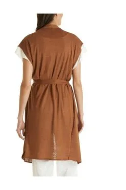 Marc Cain Westen Knitted Vest Brown -Marc Cain Geschäft de2dfd65dd9120eb745c7f3a24cca21d