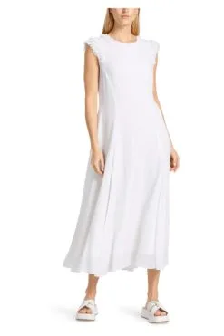 Marc Cain Freizeitkleider Festliches Kleid White