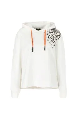 Marc Cain Sweatshirts Hoodies White