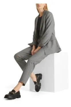 Marc Cain Blazer Mit Hahnentrittmuster Gray -Marc Cain Geschäft e6ddcff27532fd85748007416ae3bbf7