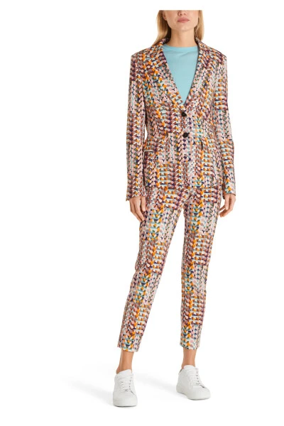 Marc Cain Blazer Aus Softem Scubajersey Purple 3 Marc Cain Blazer Aus Softem Scubajersey Purple