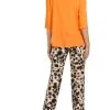 Marc Cain Blusenshirt Mit Strukturmix Orange