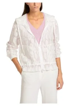 Strick & Pullover Marc Cain Sports Jacke White -Marc Cain Geschäft ef0cb942a1860a17ad362745e7eed56b