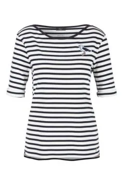 Marc Cain T-Shirts T-Shirt Blue -Marc Cain Geschäft f97764d3dfafc2c34510bade055865fd