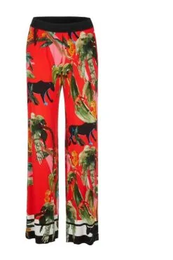 Marc Cain Hosen Gerade Hose Red
